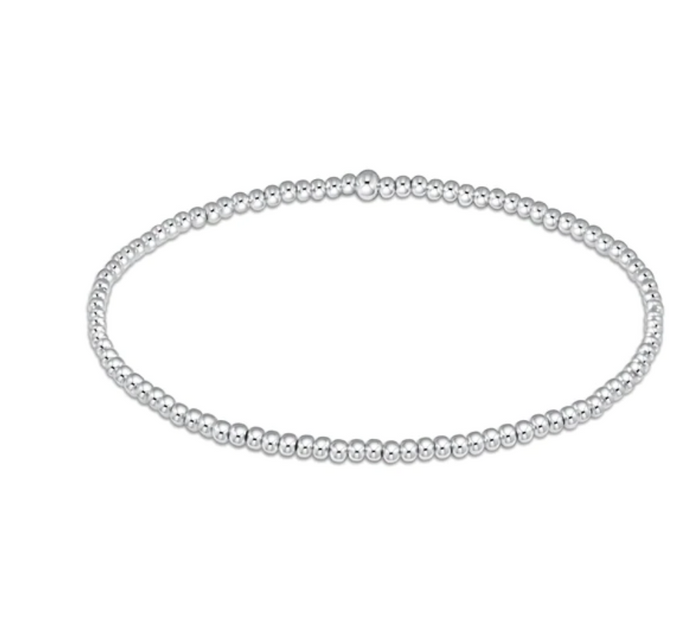 classic sterling 2mm bead bracelet by enewton