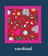 Nora Fleming Cardinal Guest Towels - A. Dodson's