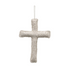 Handmade Recycled Fabric Cross with Glass Beads - A. Dodson's