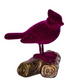 Resin Flocked Cardinal Decor - A. Dodson's