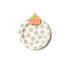 HAPPY EVERYTHING CHEVRON PUMPKIN EMBELLISHMENT PLATE - A. Dodson's