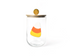 HAPPY EVERYTHING MINI WOODEN LID GLASS JAR - A. Dodson's