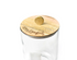 HAPPY EVERYTHING MINI WOODEN LID GLASS JAR - A. Dodson's