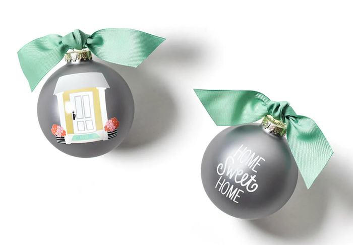 Coton Colors Home Sweet Home Glass Ornament