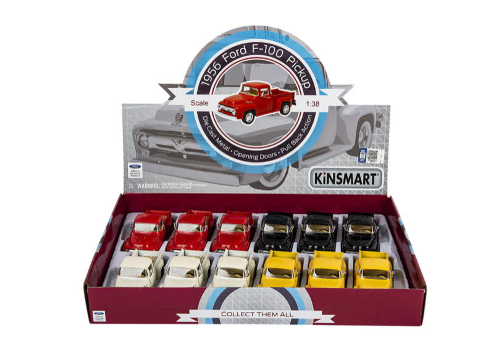 5" DIECAST 1956 FORD F-100 PICK UP TRUCK