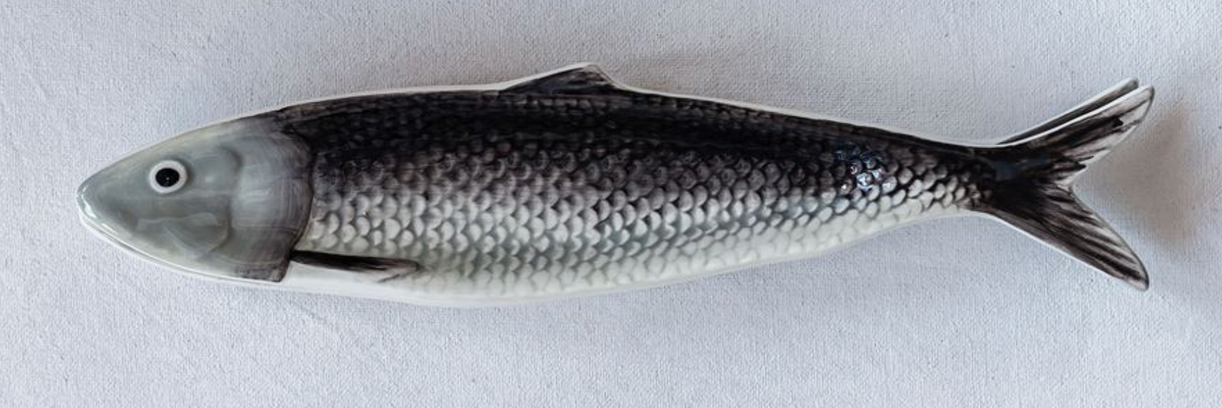 CERAMIC SARDINE PLATE - A. Dodson's