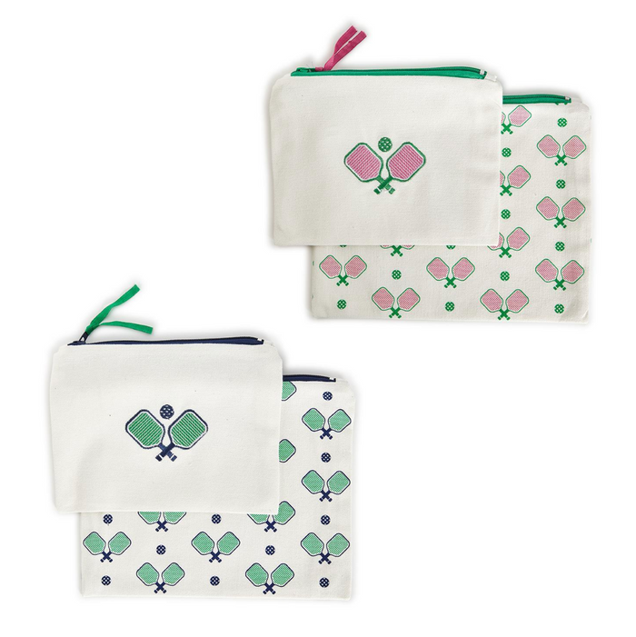 Pickleball Set of 2 Pouches Assorted 2 Colors
