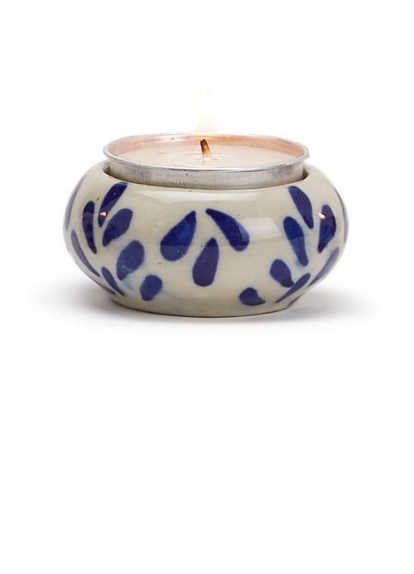 CHINOISERIE CANDLEHOLDER WITH TEALIGHT CANDLE - A. Dodson's