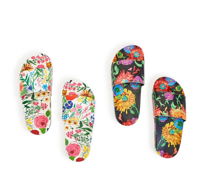 Flower Girl Floral Printed Molded Slides