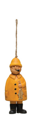 Hand-Painted Stoneware Nautical Bells w/ Jute Rope Hanger, Multi Color, 7 Styles - A. Dodson's