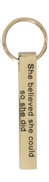 Cast Metal Key Chain with Sentimental Saying - 10 Asst - A. Dodson's
