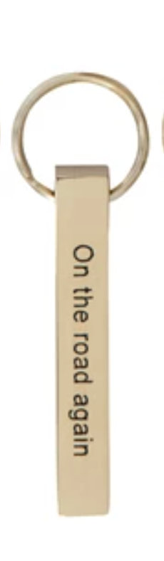 Cast Metal Key Chain with Sentimental Saying - 10 Asst - A. Dodson's