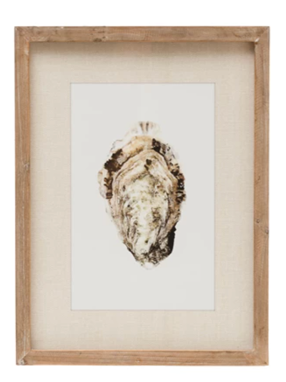Framed Wall Decor with Oyster, 4 Styles - A. Dodson's