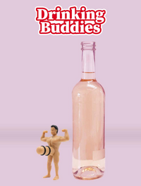 Cheeky Buddy Wine Stopper