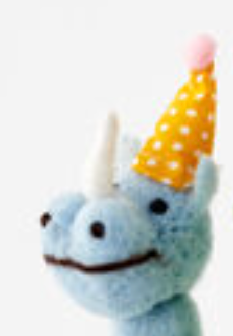 Party Animal Finger Puppet, 6 Styles, Wool - A. Dodson's