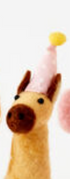 Party Animal Finger Puppet, 6 Styles, Wool - A. Dodson's
