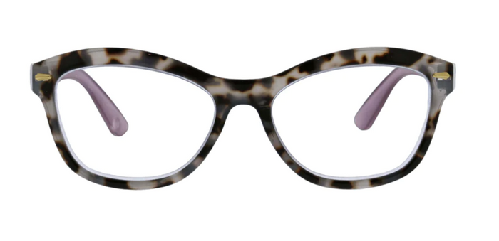 PEEPERS MONTEREY BAY BLUE LIGHT READERS - GRAY TORTOISE/PURPLE