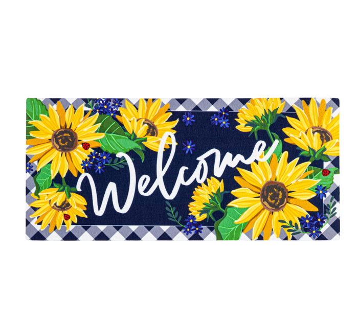 Sunflower Welcome Sassafras Switch Mat