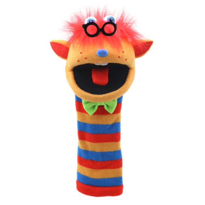 KNITTED PUPPET - HUMPHREY