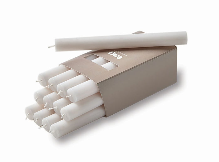 8" STRAIGHT CANDLE - WHITE