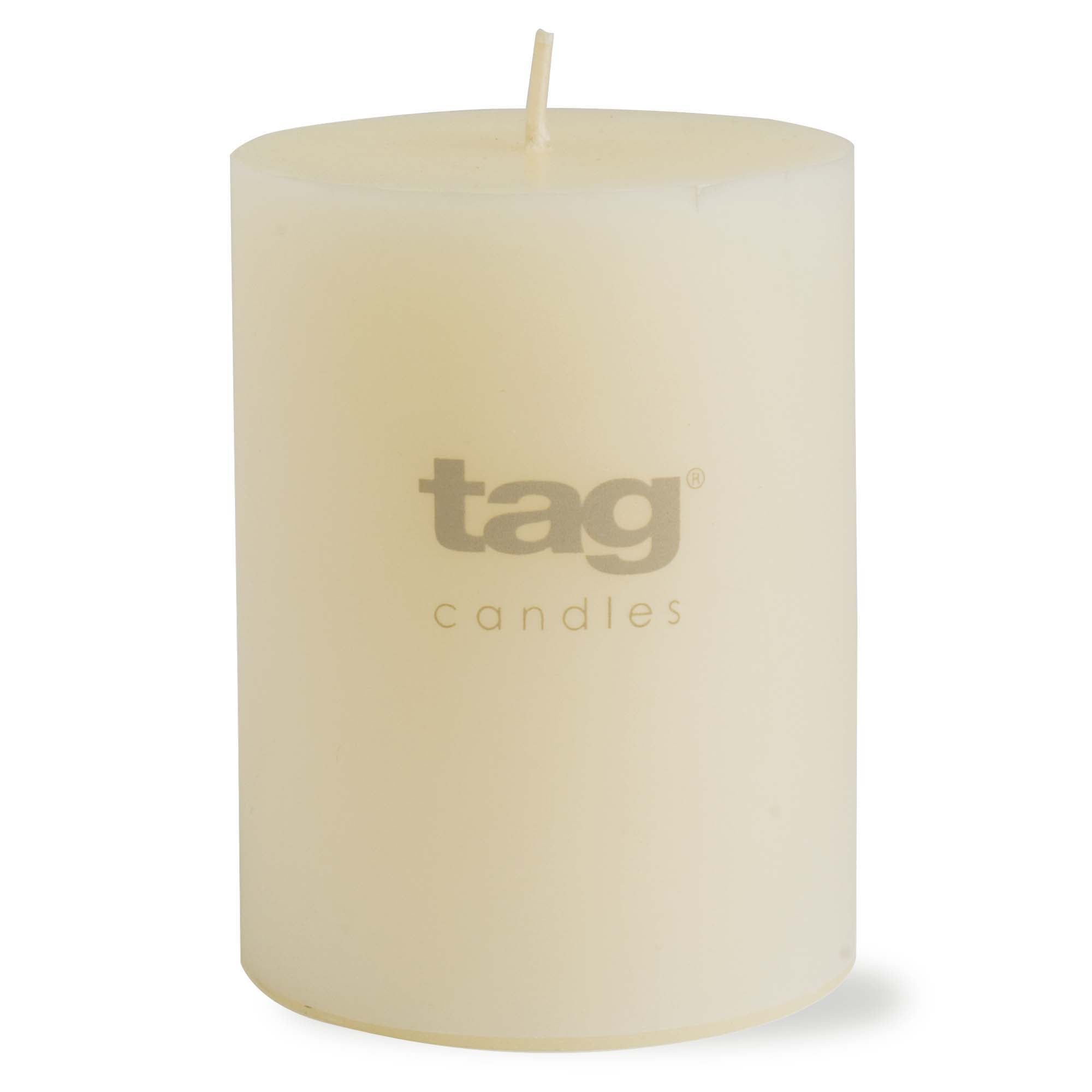 CHAPEL 3x4 PILLAR CANDLE - IVORY - A. Dodson's