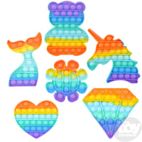 Rainbow Icon Bubble Poppers