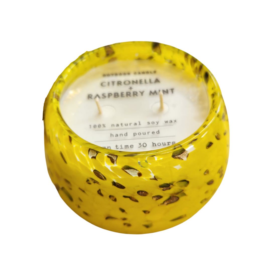 confetti citronella & raspberry mint candle - multi - A. Dodson's