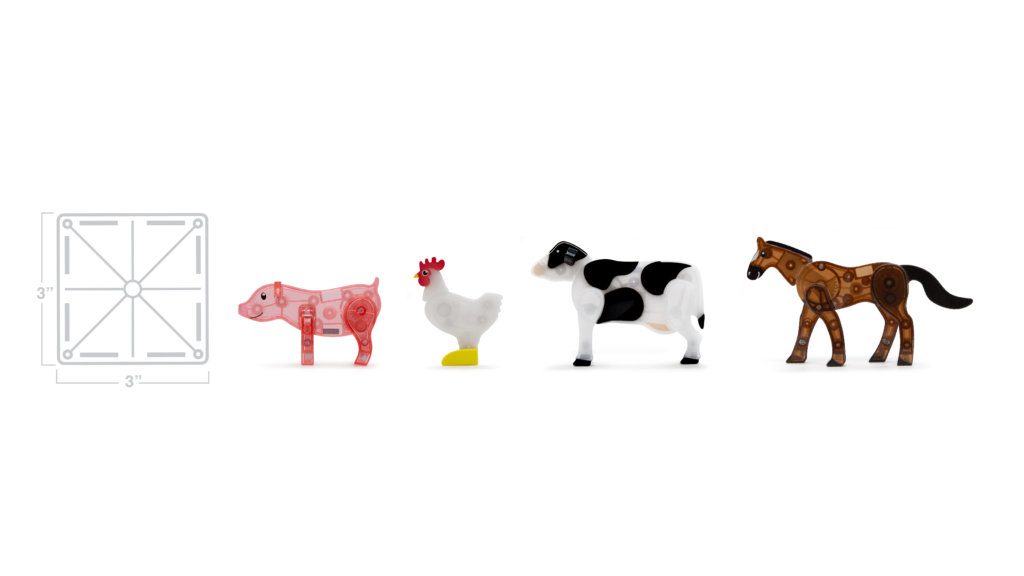 Magna-Tiles Farm Animals 25-Piece Set - A. Dodson's