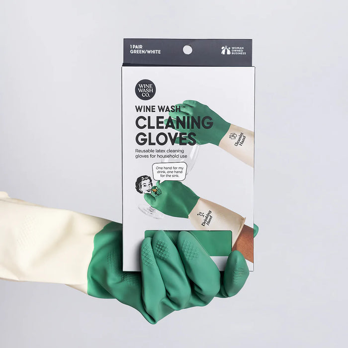 CLEANING GLOVES - GREEN