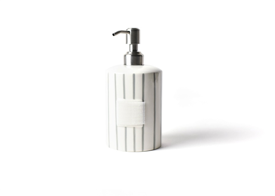 Skinny outlet soap dispenser
