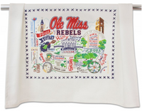OLE MISS UNIVERSITY OF MISSISSIPPI DISH TOWEL BY CATSTUDIO, Catstudio - A. Dodson's