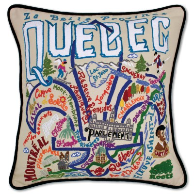 QUEBEC PILLOW BY CATSTUDIO