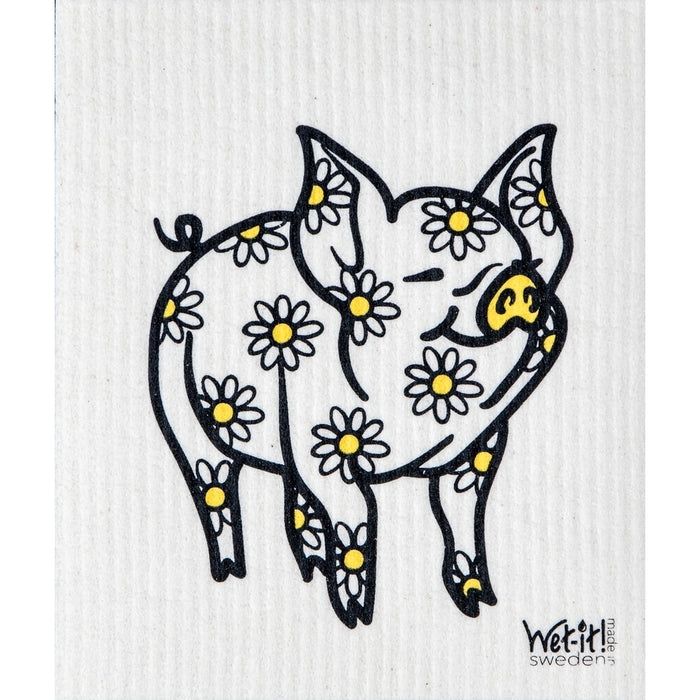 WET-IT! Daisy Pig Swedish Cloth