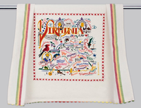 VIRGINIA DISH TOWEL BY CATSTUDIO, Catstudio - A. Dodson's