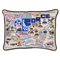 AIR FORCE PILLOW BY CATSTUDIO