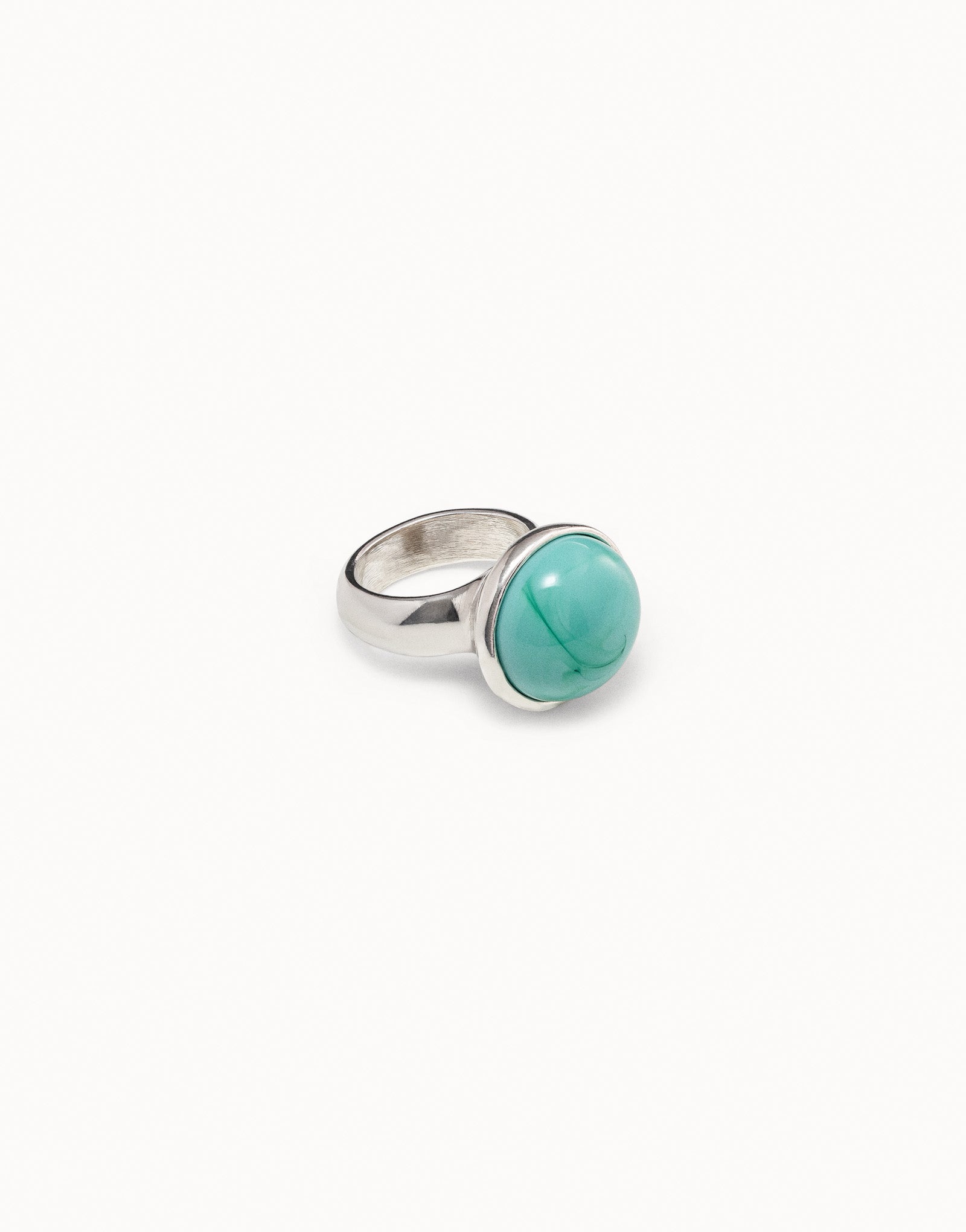 TURQUOISE FLASHY RING BY UNO DE 50 - A. Dodson's