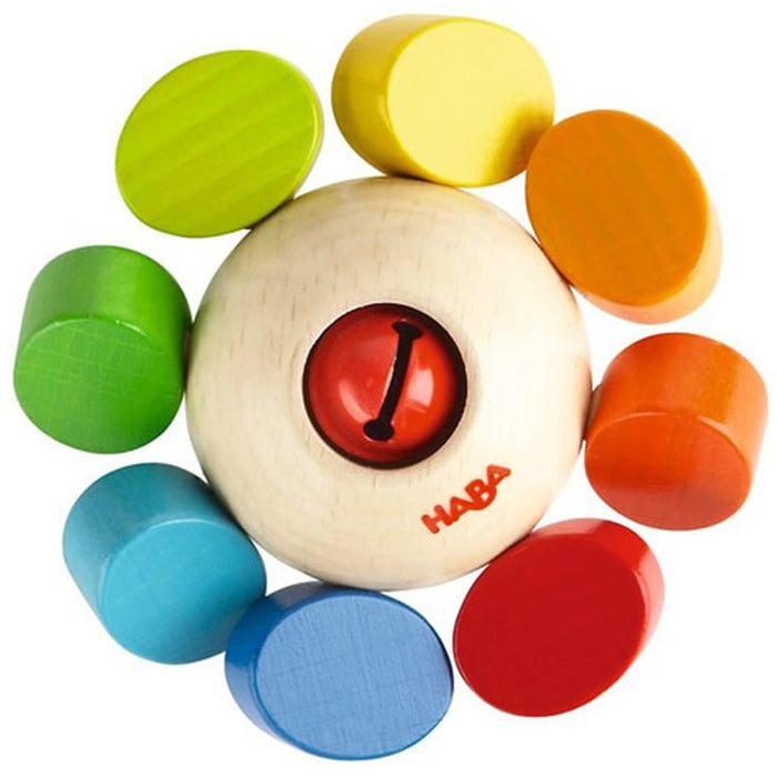 Whirlygig Wooden Rattle & Clutching Toy