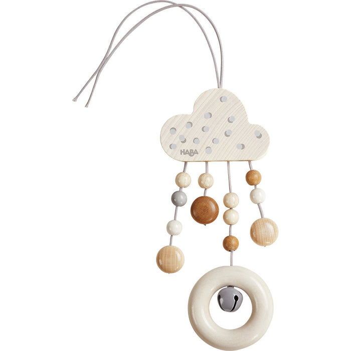 Wooden Dangling Figure Dots with Bell
