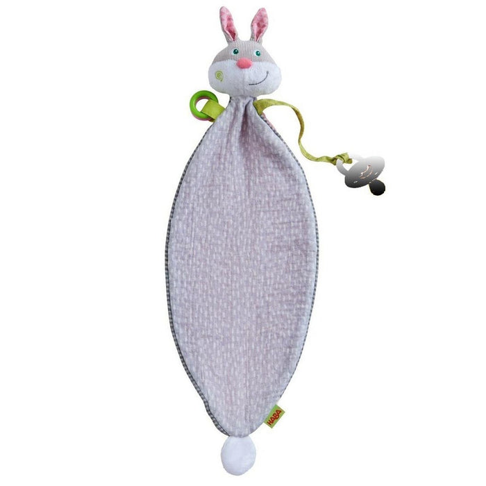 Cuddly Bunny Hops Snuggly Lovey Baby Blankie