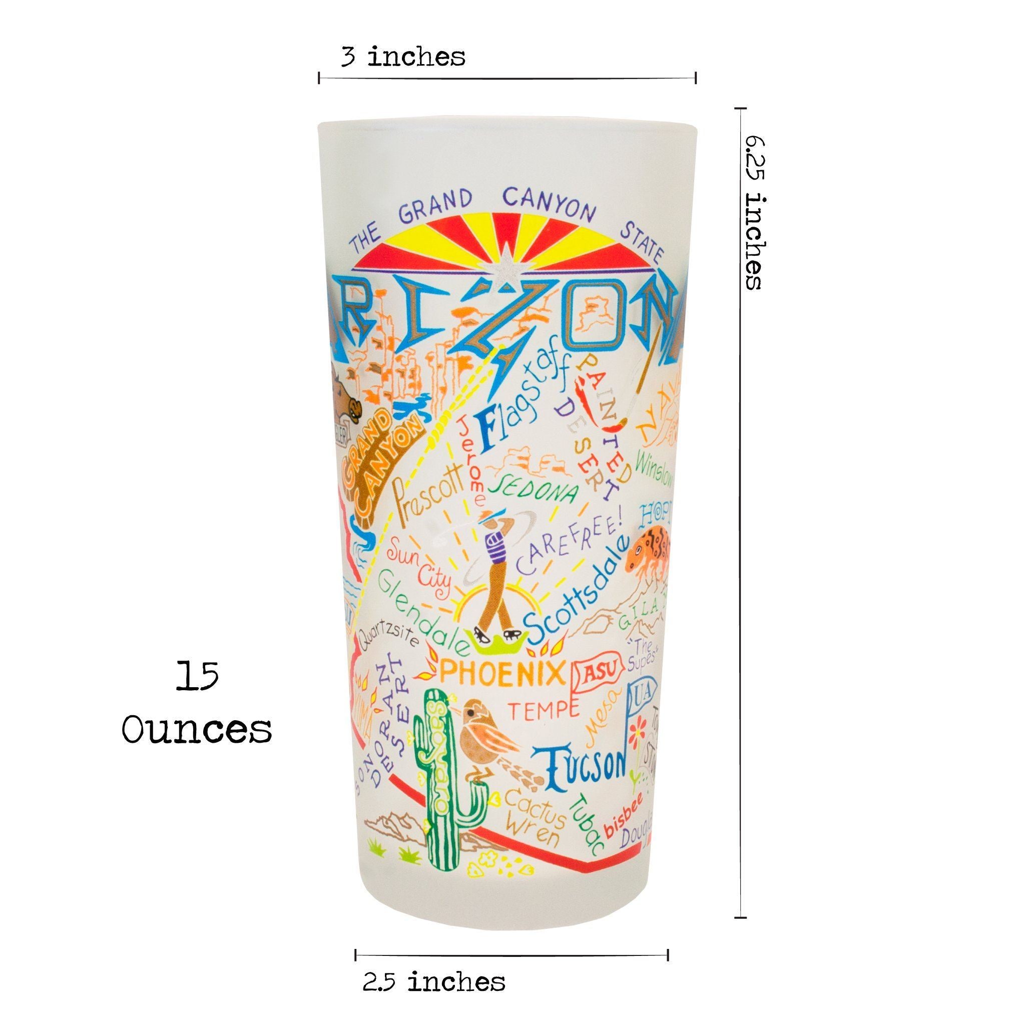 ARIZONA GLASS BY CATSTUDIO - A. Dodson's