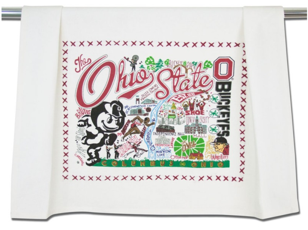 OHIO STATE UNIVERSITY DISH TOWEL BY CATSTUDIO - A. Dodson's