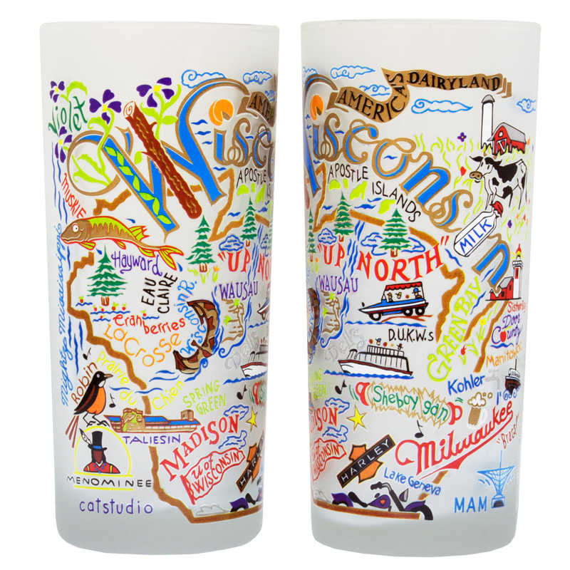 WISCONSIN GLASS BY CATSTUDIO - A. Dodson's