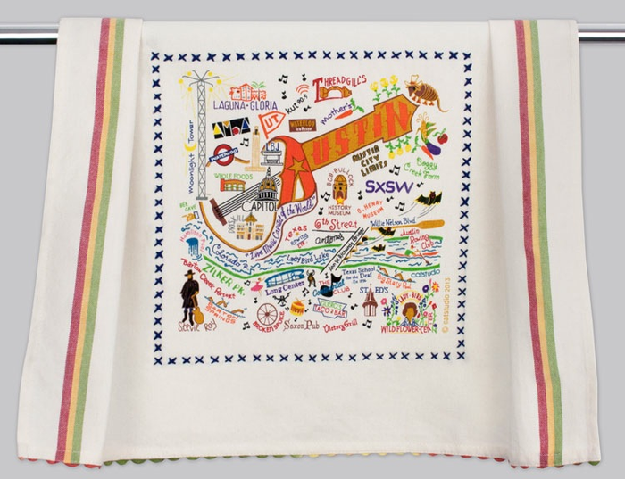 AUSTIN DISH TOWEL BY CATSTUDIO