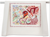 VIRGINIA TECH DISH TOWEL BY CATSTUDIO, Catstudio - A. Dodson's