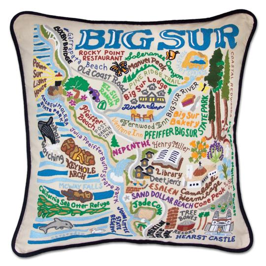 BIG SUR PILLOW BY CATSTUDIO