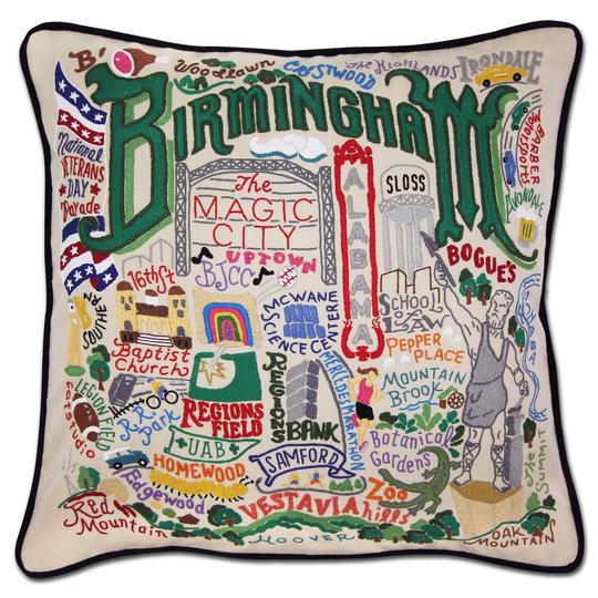 BIRMINGHAM PILLOW BY CATSTUDIO