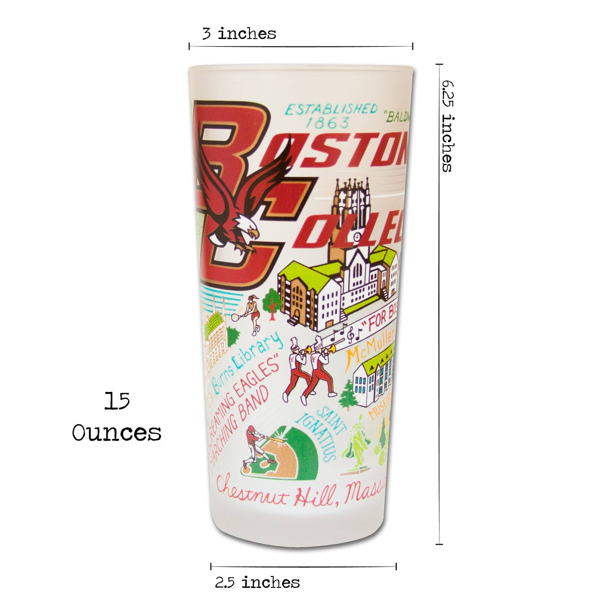 BOSTON COLLEGE GLASS BY CATSTUDIO - A. Dodson's