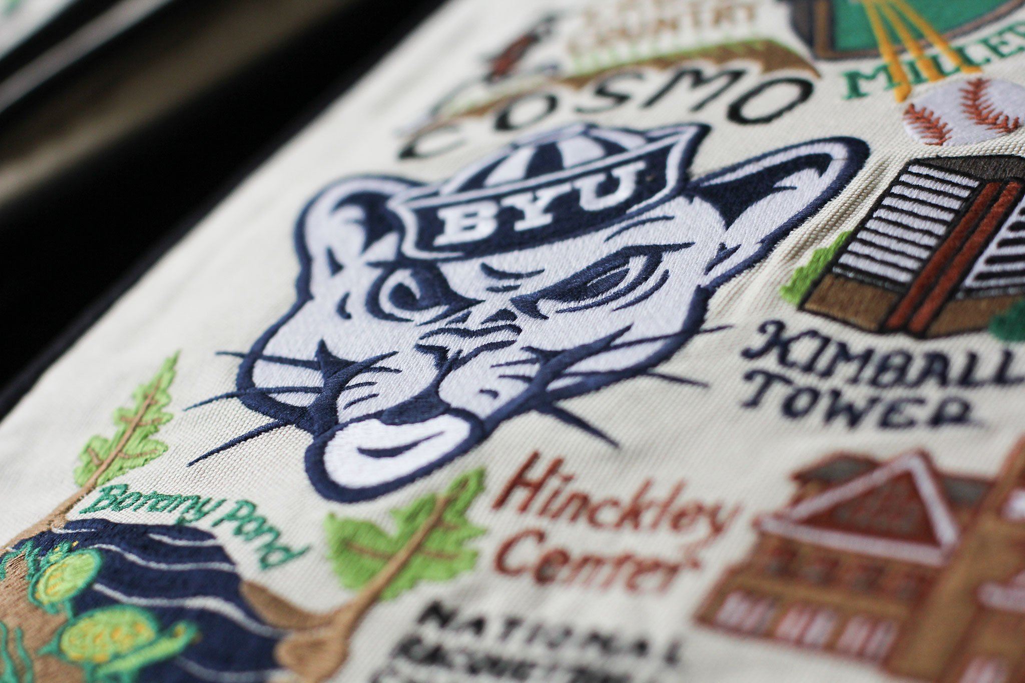 BRIGHAM YOUNG UNIVERSITY PILLOW BY CATSTUDIO - A. Dodson's
