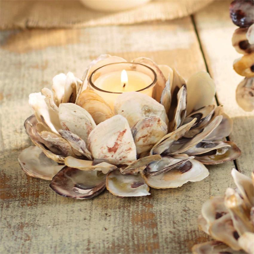 OYSTER SHELL VOTIVE HOLDER - A. Dodson's