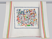 AMERICA DISH TOWEL BY CATSTUDIO Catstudio - A. Dodson's